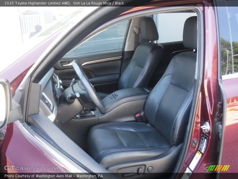 Ooh La La Rouge Mica / Black 2015 Toyota Highlander Limited AWD