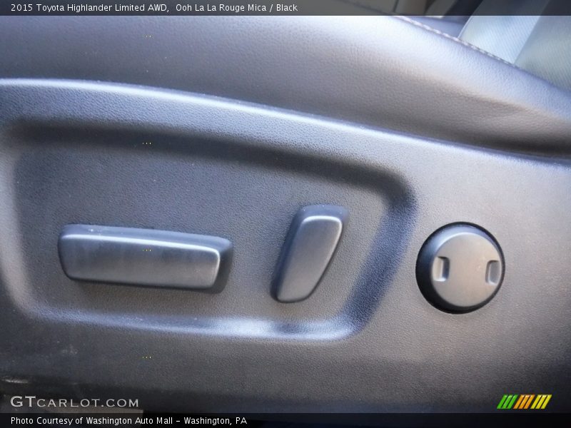 Ooh La La Rouge Mica / Black 2015 Toyota Highlander Limited AWD