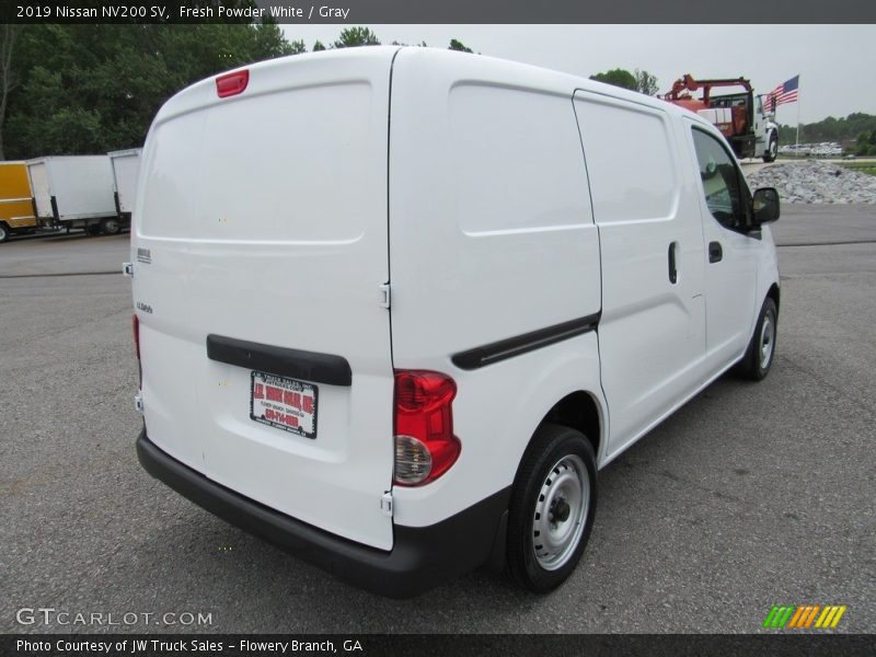 Fresh Powder White / Gray 2019 Nissan NV200 SV