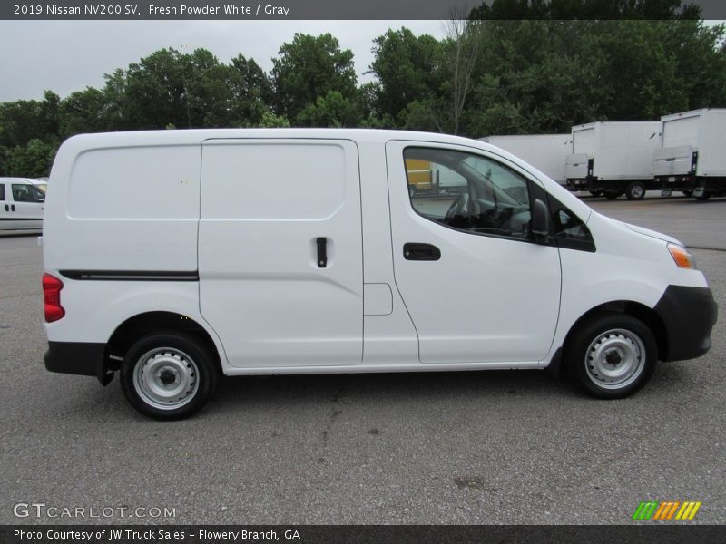 Fresh Powder White / Gray 2019 Nissan NV200 SV