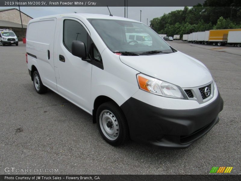Fresh Powder White / Gray 2019 Nissan NV200 SV