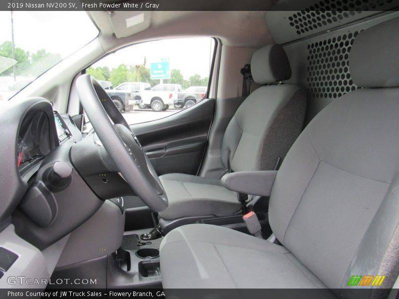 Fresh Powder White / Gray 2019 Nissan NV200 SV