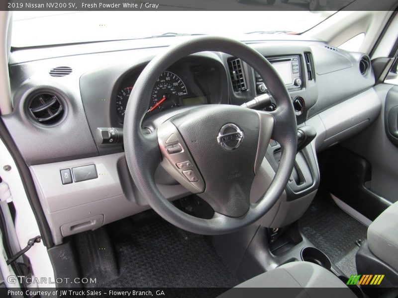 Fresh Powder White / Gray 2019 Nissan NV200 SV