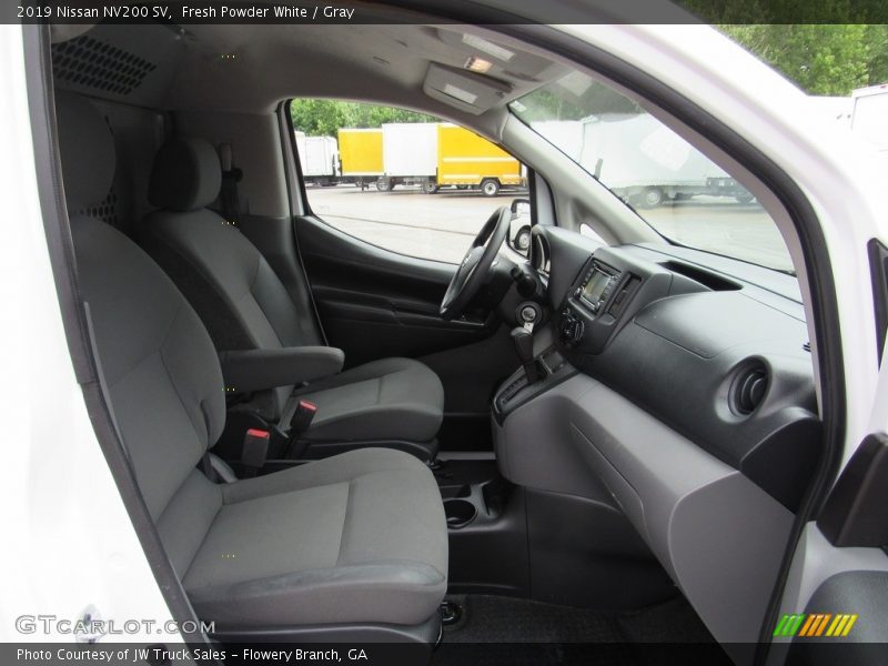 Fresh Powder White / Gray 2019 Nissan NV200 SV