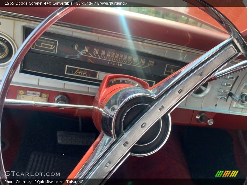  1965 Coronet 440 Convertible 440 Convertible Gauges