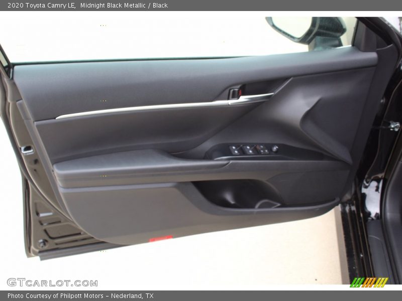 Midnight Black Metallic / Black 2020 Toyota Camry LE