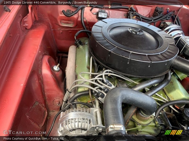  1965 Coronet 440 Convertible Engine - 440 cid V8