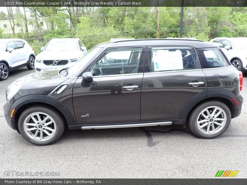 Midnight Gray Metallic / Carbon Black 2015 Mini Countryman Cooper S All4