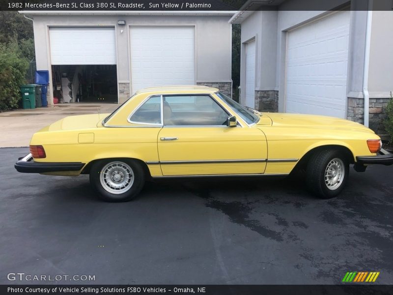  1982 SL Class 380 SL Roadster Sun Yellow