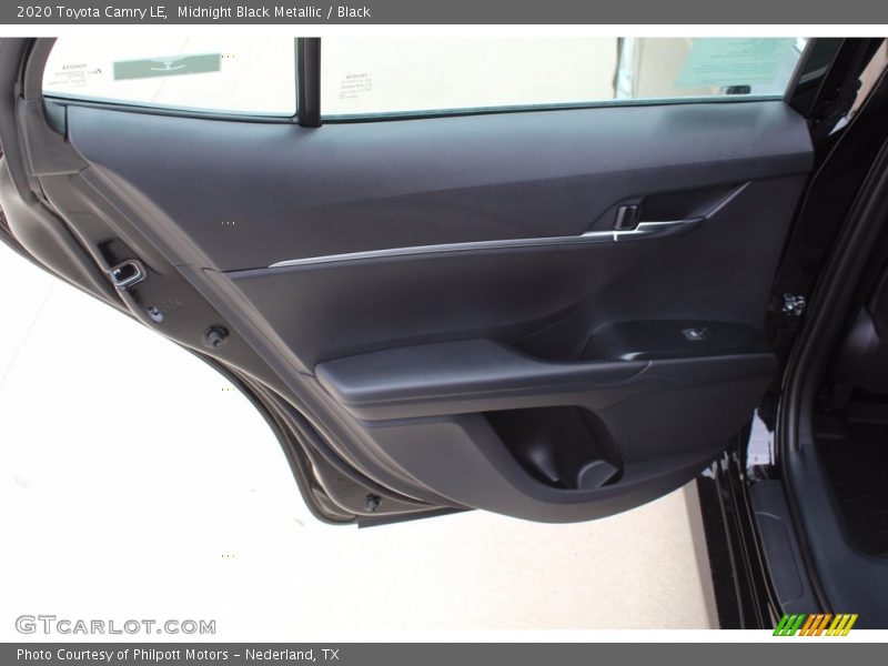 Midnight Black Metallic / Black 2020 Toyota Camry LE