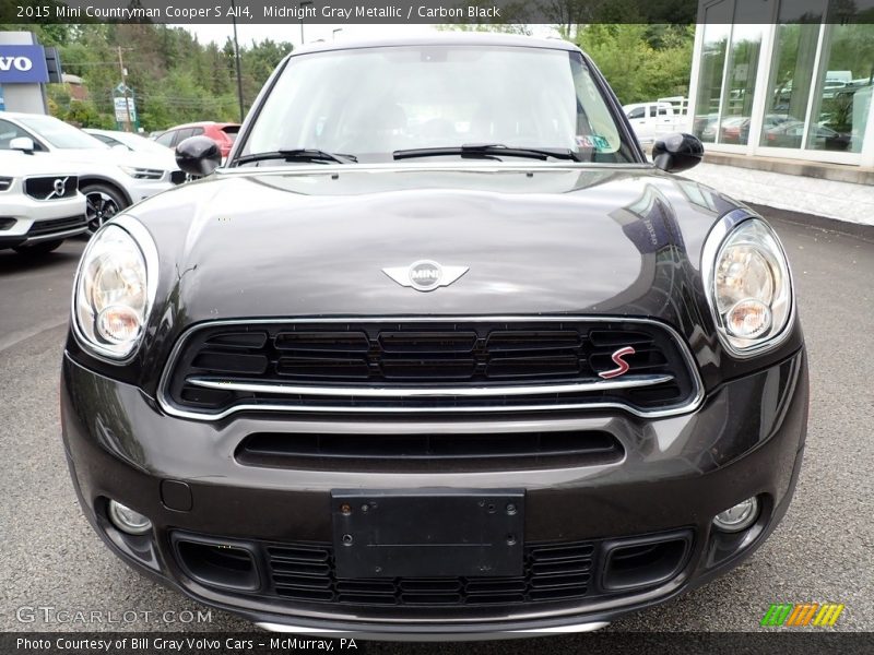 Midnight Gray Metallic / Carbon Black 2015 Mini Countryman Cooper S All4