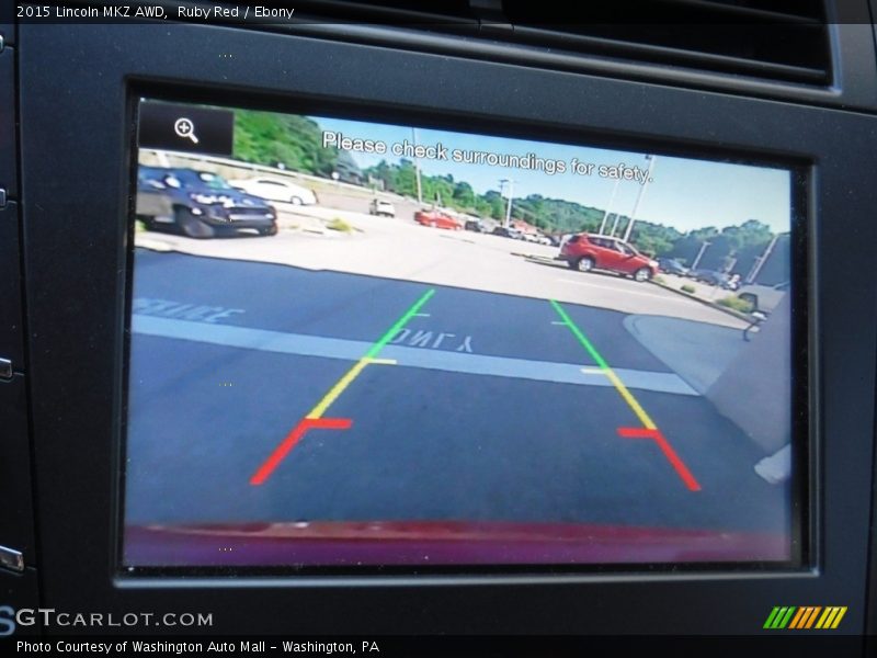 Ruby Red / Ebony 2015 Lincoln MKZ AWD