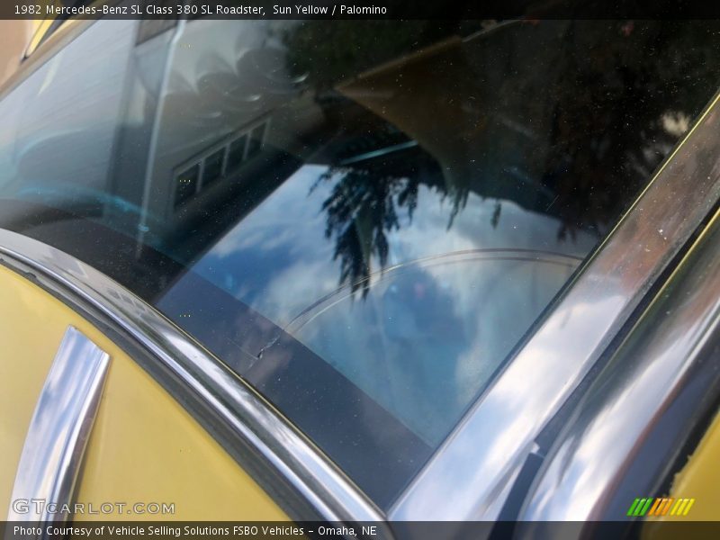 Sun Yellow / Palomino 1982 Mercedes-Benz SL Class 380 SL Roadster