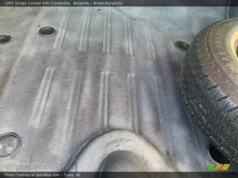 Burgundy / Brown/Burgundy 1965 Dodge Coronet 440 Convertible