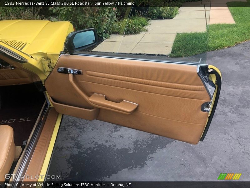Door Panel of 1982 SL Class 380 SL Roadster