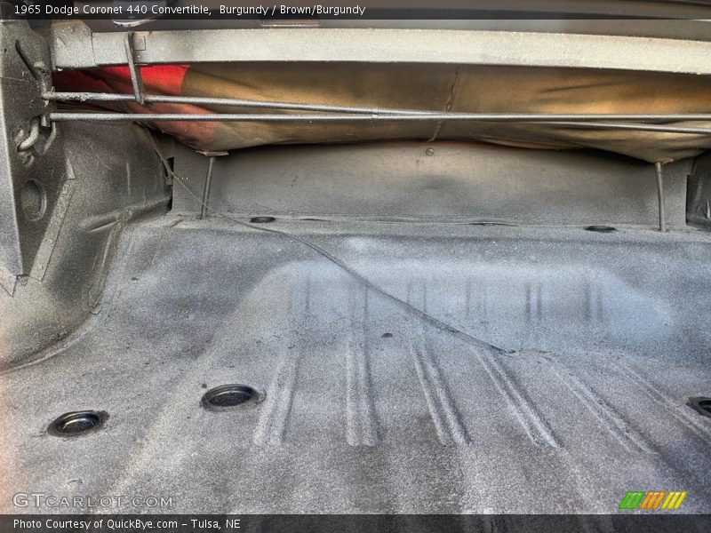 1965 Coronet 440 Convertible Trunk
