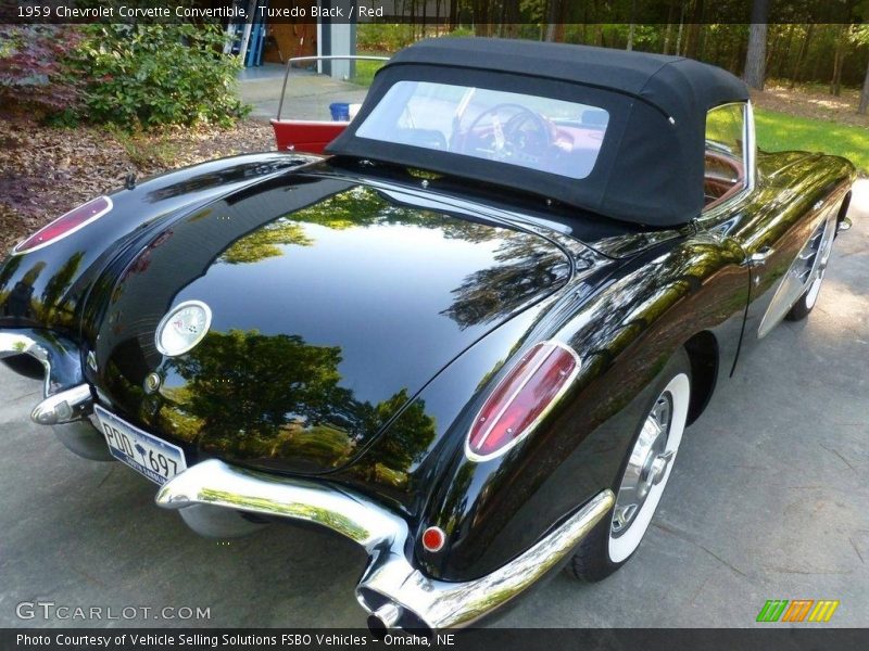  1959 Corvette Convertible Tuxedo Black