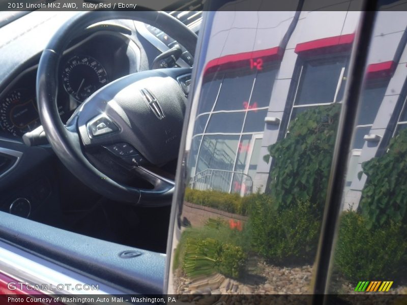 Ruby Red / Ebony 2015 Lincoln MKZ AWD