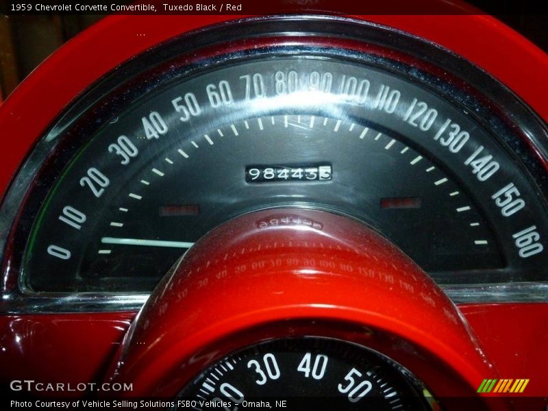  1959 Corvette Convertible Convertible Gauges