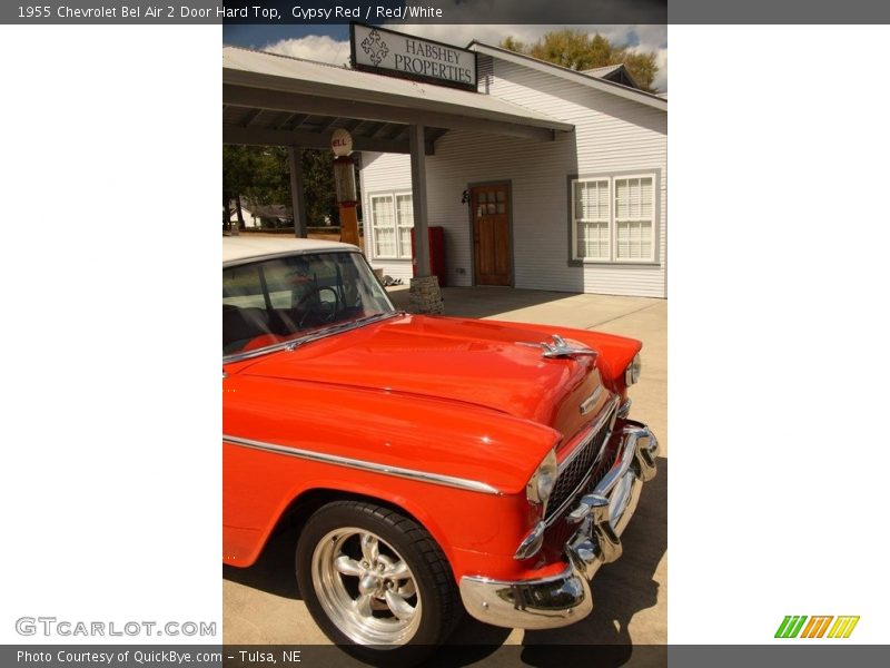 Gypsy Red / Red/White 1955 Chevrolet Bel Air 2 Door Hard Top
