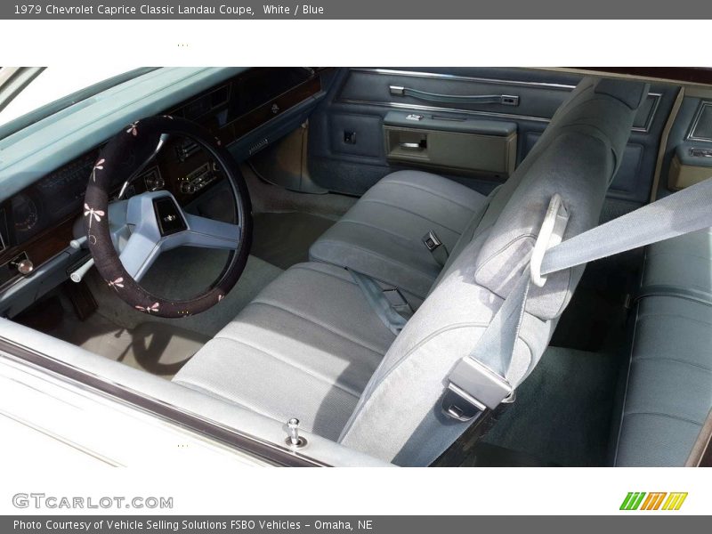  1979 Caprice Classic Landau Coupe Blue Interior