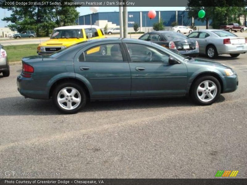 Magnesium Pearlcoat / Dark Slate Grey 2006 Dodge Stratus SXT Sedan