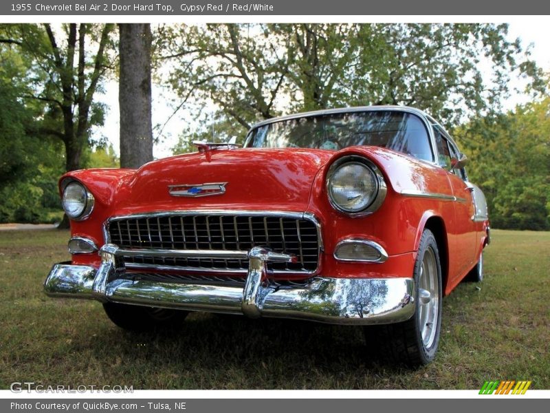 Gypsy Red / Red/White 1955 Chevrolet Bel Air 2 Door Hard Top