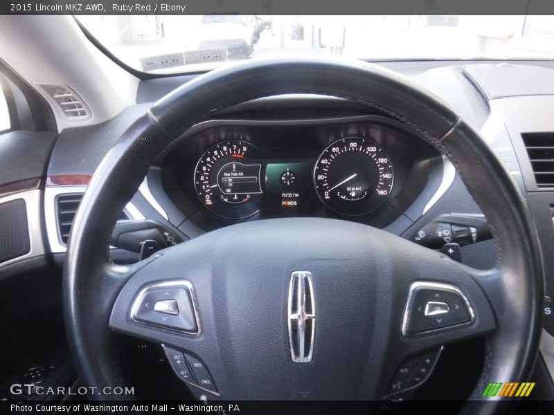  2015 MKZ AWD Steering Wheel
