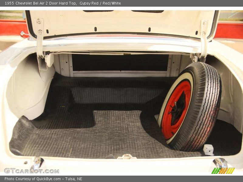 Gypsy Red / Red/White 1955 Chevrolet Bel Air 2 Door Hard Top