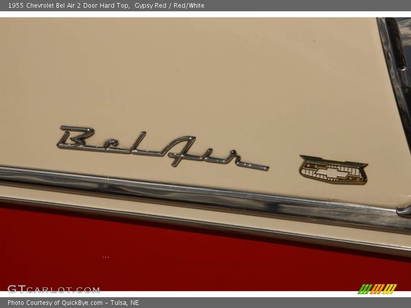 Gypsy Red / Red/White 1955 Chevrolet Bel Air 2 Door Hard Top