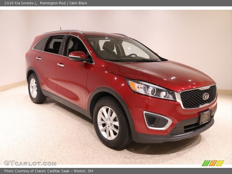 Remington Red / Satin Black 2016 Kia Sorento L