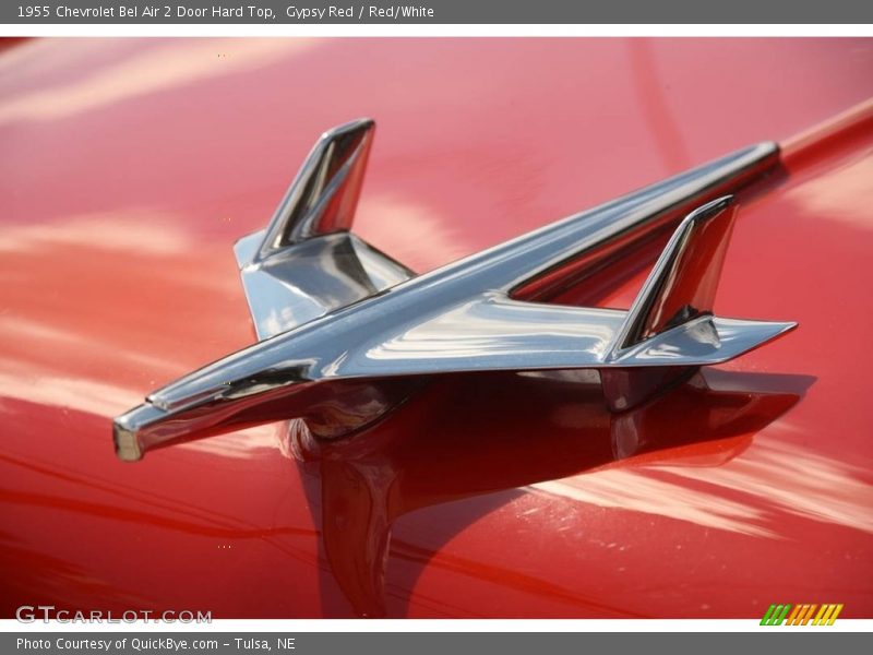 Gypsy Red / Red/White 1955 Chevrolet Bel Air 2 Door Hard Top