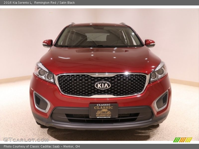 Remington Red / Satin Black 2016 Kia Sorento L