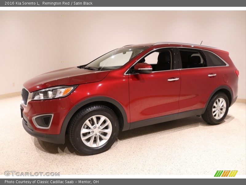 Remington Red / Satin Black 2016 Kia Sorento L