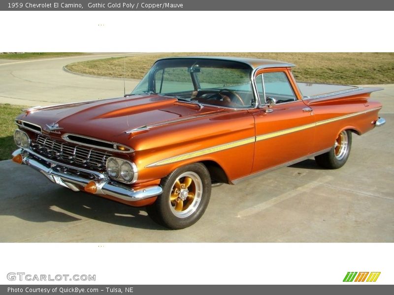 Front 3/4 View of 1959 El Camino 