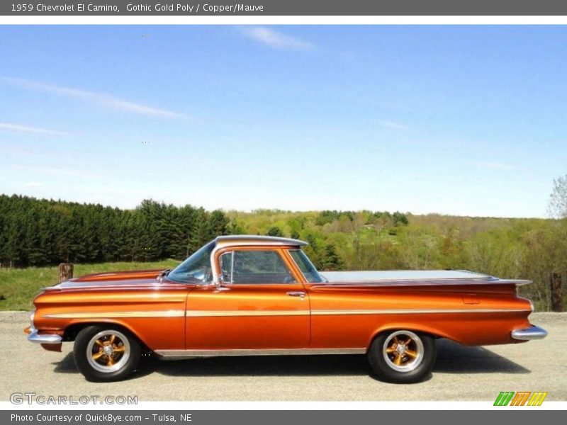  1959 El Camino  Gothic Gold Poly