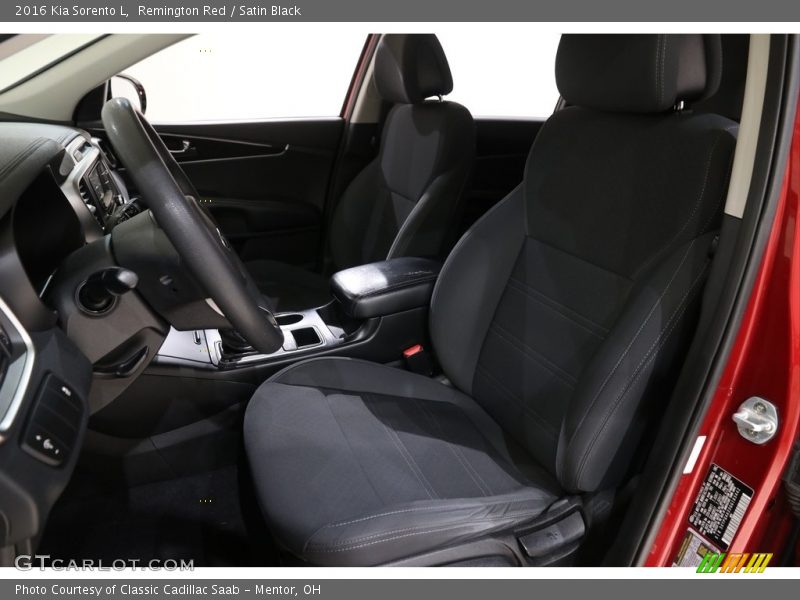 Remington Red / Satin Black 2016 Kia Sorento L