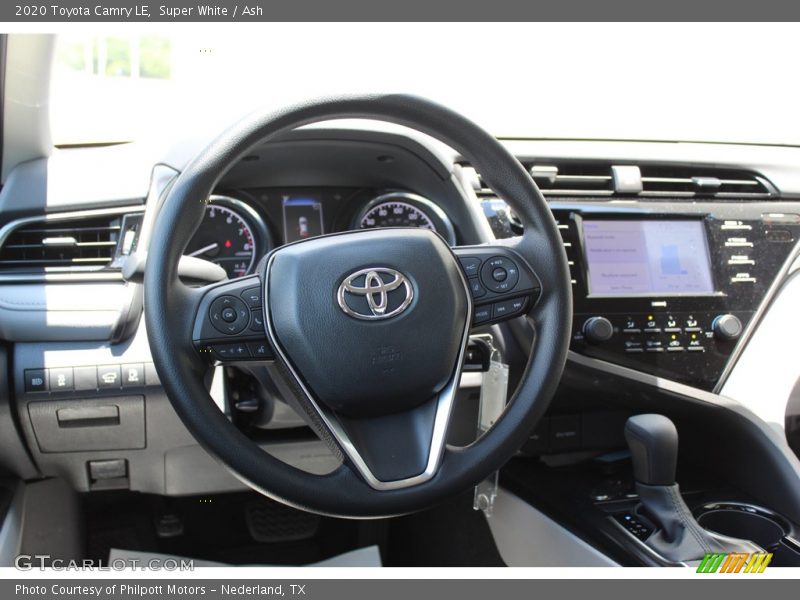 Super White / Ash 2020 Toyota Camry LE