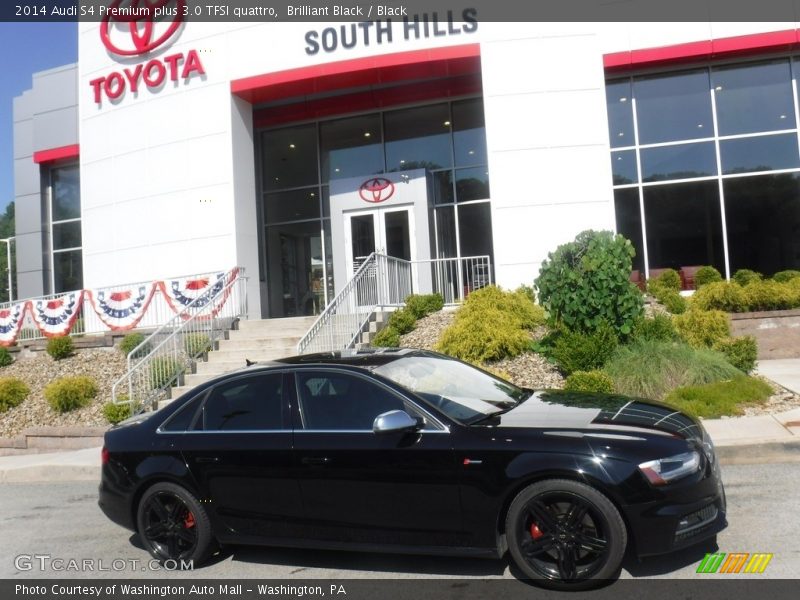 Brilliant Black / Black 2014 Audi S4 Premium plus 3.0 TFSI quattro