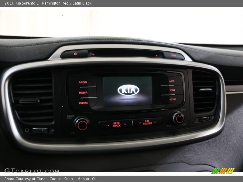 Remington Red / Satin Black 2016 Kia Sorento L