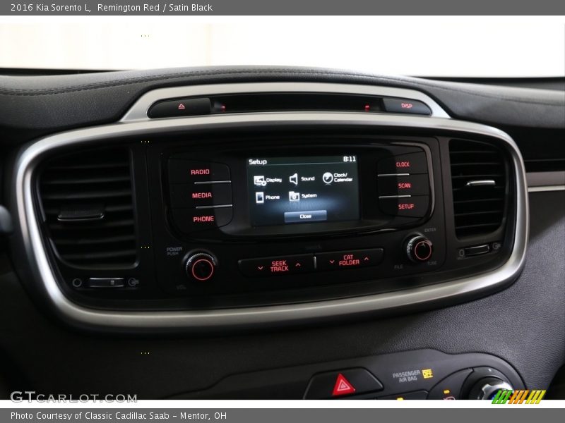 Remington Red / Satin Black 2016 Kia Sorento L