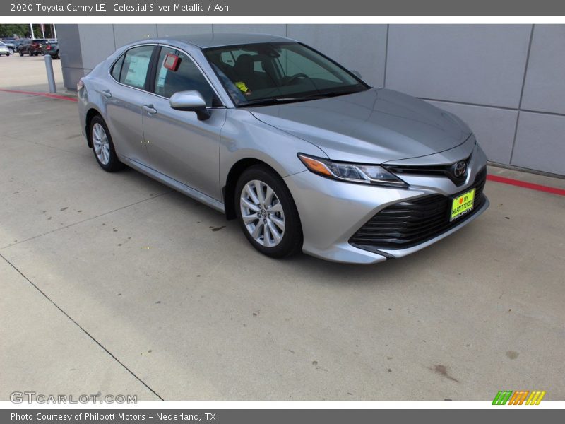 Celestial Silver Metallic / Ash 2020 Toyota Camry LE