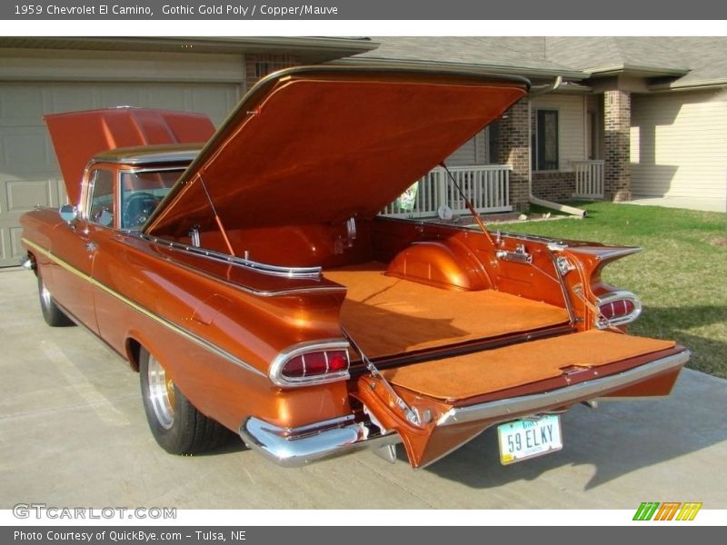  1959 El Camino  Gothic Gold Poly
