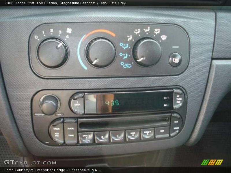 Magnesium Pearlcoat / Dark Slate Grey 2006 Dodge Stratus SXT Sedan