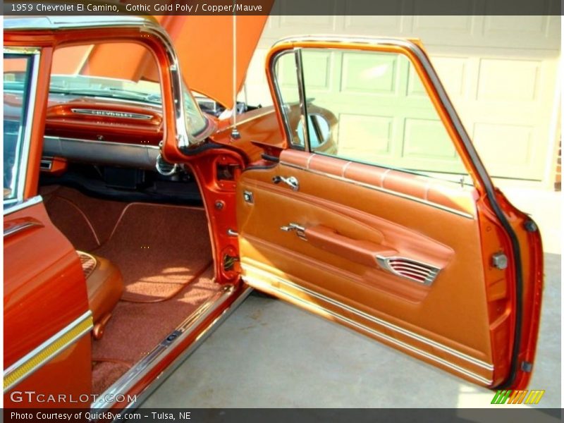 Door Panel of 1959 El Camino 