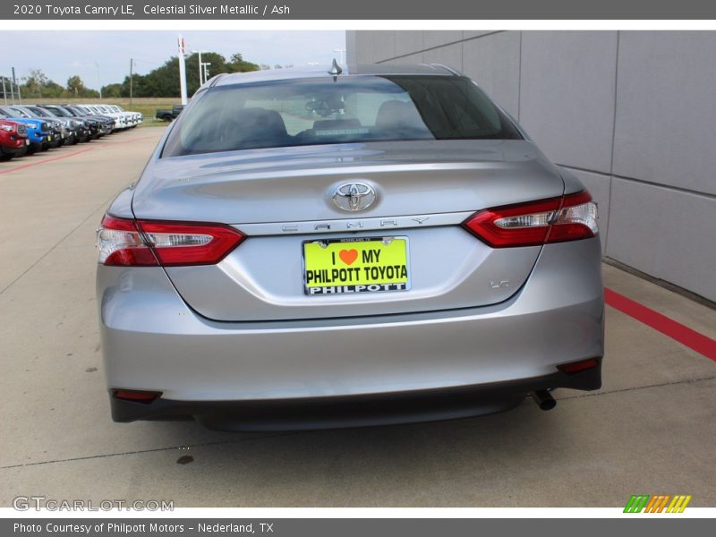 Celestial Silver Metallic / Ash 2020 Toyota Camry LE
