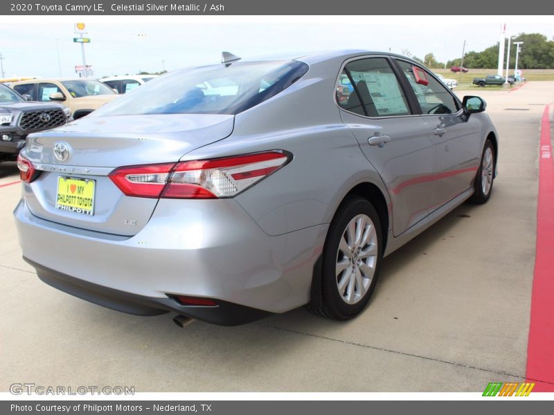 Celestial Silver Metallic / Ash 2020 Toyota Camry LE