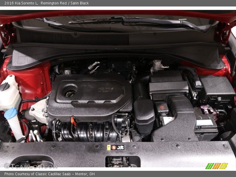 Remington Red / Satin Black 2016 Kia Sorento L
