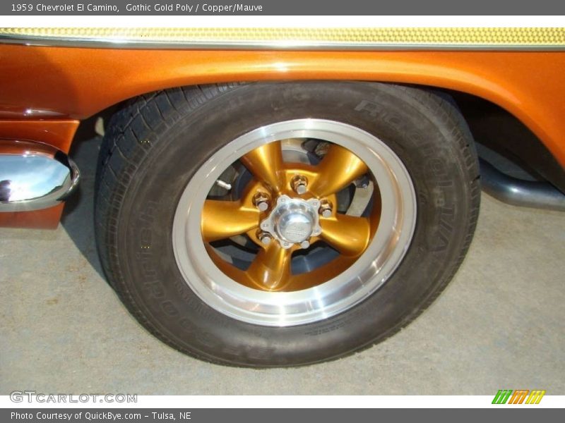 Gothic Gold Poly / Copper/Mauve 1959 Chevrolet El Camino