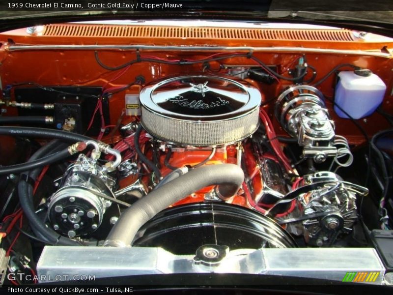 Gothic Gold Poly / Copper/Mauve 1959 Chevrolet El Camino